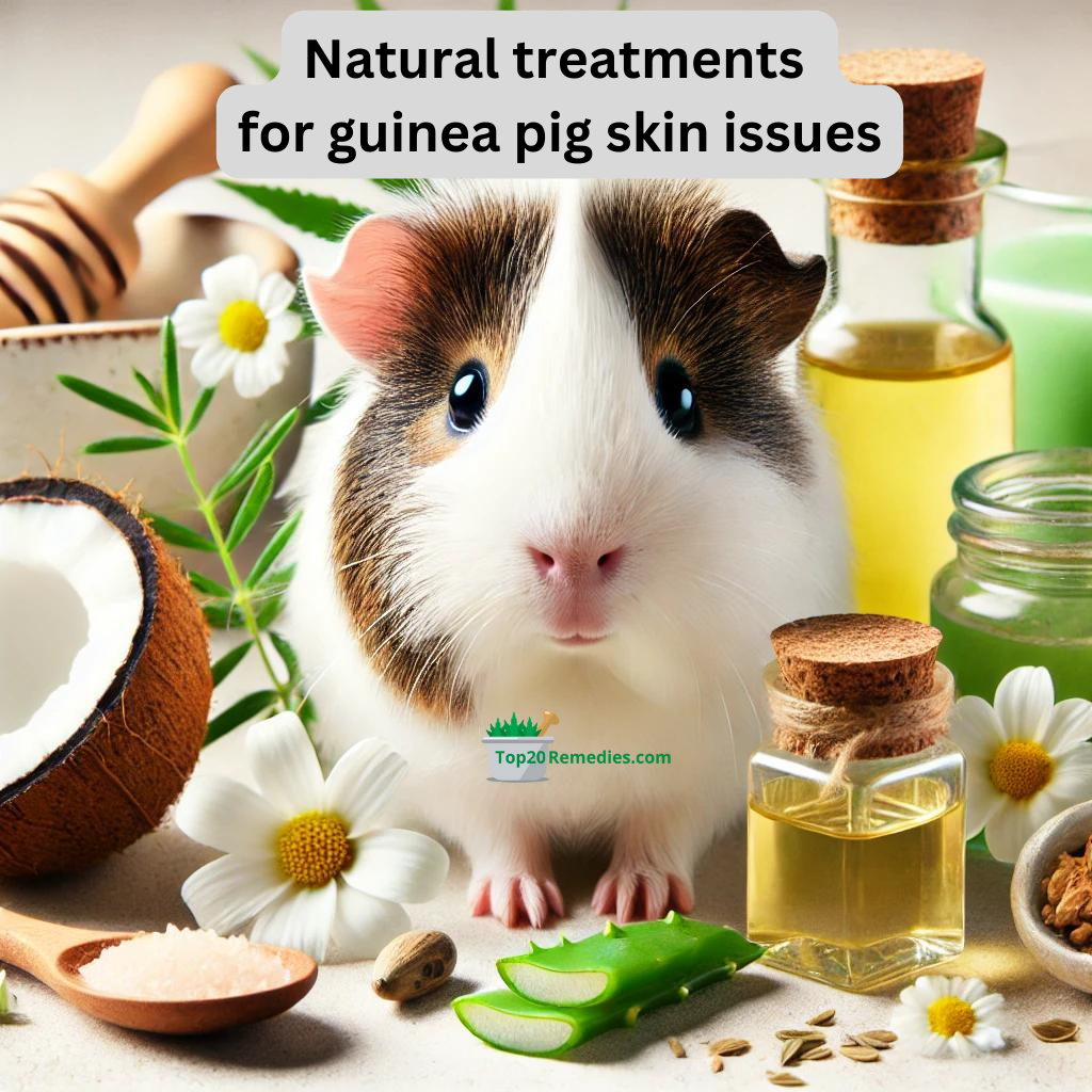 Natural treatments for guinea pig skin issues